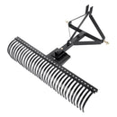 VEVOR velkamais zāliena skarifikators 1524 mm ar 3 punktu piekari un stiprinājumiem