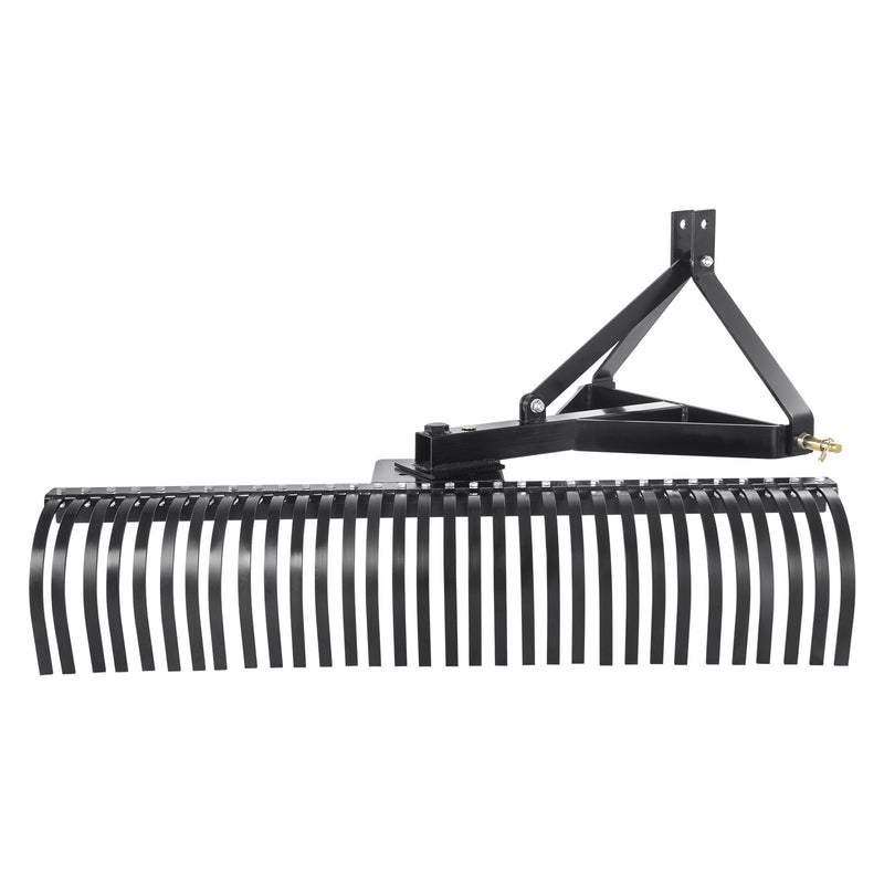 VEVOR velkamais zāliena skarifikators 1524 mm ar 3 punktu piekari un stiprinājumiem