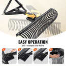 VEVOR velkamais zāliena skarifikators 1524 mm ar 3 punktu piekari un stiprinājumiem