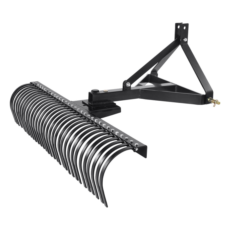 VEVOR velkamais zāliena skarifikators 1524 mm ar 3 punktu piekari un stiprinājumiem