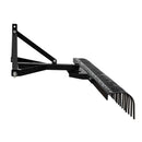 VEVOR piekabināms zāliena skarifikators, 1525 mm darba platums, ar 32 tērauda zariem, trīspunktu zāliena skarifikatora grābeklis ar stiprinājumiem traktoram, ainavu grābeklis dārzam, saimniecībai un zālienam