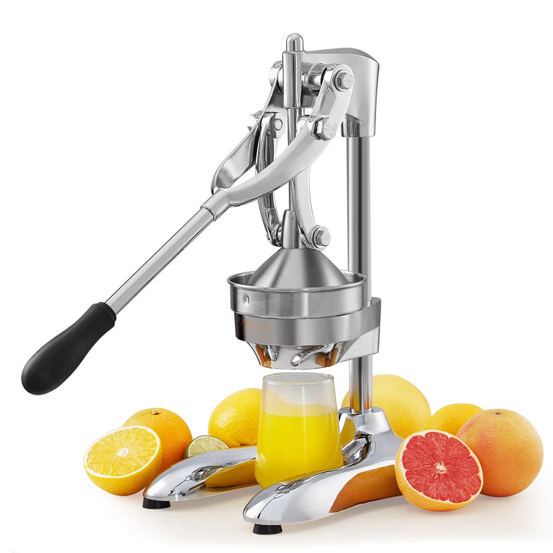 Citrusu sulu spiede, manuāla rokas apelsīnu un citronu spiede, komerciālas klases augļu spiede granātābolu, citronu un apelsīnu sulas iegūšanai, viegli tīrāma