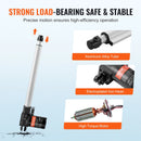 VEVOR lineārais aktuators 12 V 35,6 cm smagas slodzes 6000 N, 5 mm/s, IP44 aizsardzība