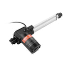 VEVOR lineārais aktuators 12 V, gājiens 20,3 cm, lielas slodzes aktuators līdz 598,8 kg/6000 N, ātrums 5 mm/s, IP44 aizsardzība