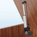 VEVOR lineārais aktuators 12 V, gājiens 20,3 cm, lielas slodzes aktuators līdz 598,8 kg/6000 N, ātrums 5 mm/s, IP44 aizsardzība