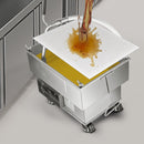 VEVOR Frīka Filtra Papīrs, 100 Lapas, 49 x 41 cm, Aizvietošanai 18L/38L Komerciālajai Frīka Mašīnai