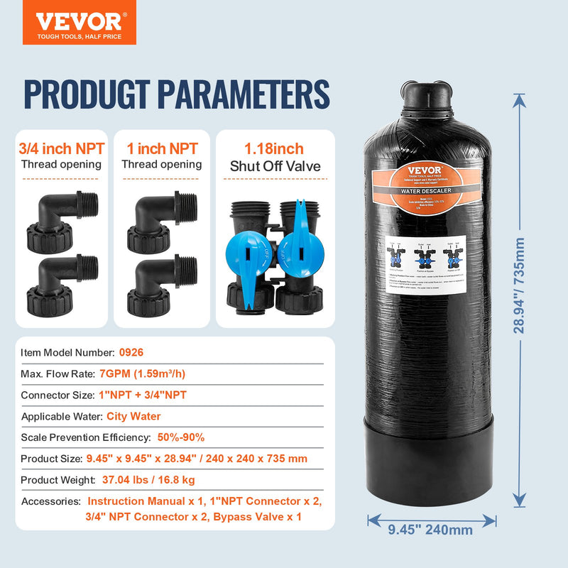 VEVOR не подходит для использования в системе Visai Mājai 2–3 цикла