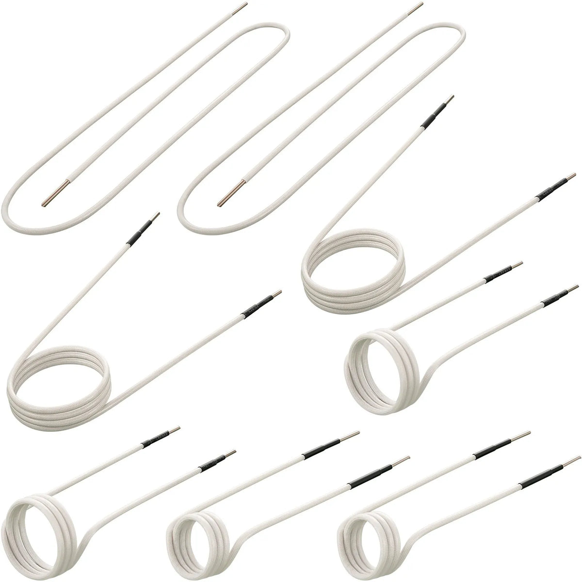 VEVOR Induction Heater Coil Kit 8 pcs, Flexible, Heat-Resistant