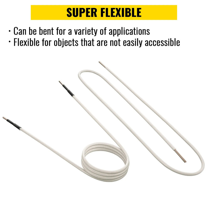 VEVOR indukcijas sildīšanas spoles komplekts, 8 gab., magnētiskais mini indukcijas sildītājs bez liesmas, karstumizturīgi elastīgi piederumi sarūsējušu skrūvju un uzgriežņu noņemšanai