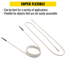 VEVOR indukcijas sildīšanas spoles komplekts, 8 gab., magnētiskais mini indukcijas sildītājs bez liesmas, karstumizturīgi elastīgi piederumi sarūsējušu skrūvju un uzgriežņu noņemšanai