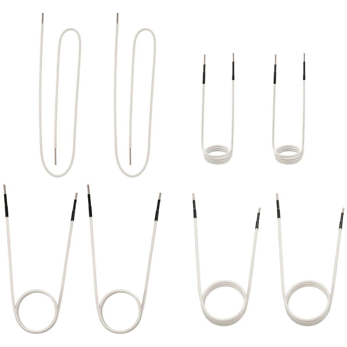 VEVOR Induction Heater Coil Kit 8 pcs, Flexible, Heat-Resistant