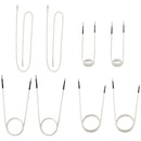 VEVOR indukcijas sildīšanas spoles komplekts, 8 gab., magnētiskais mini indukcijas sildītājs bez liesmas, karstumizturīgi elastīgi piederumi sarūsējušu skrūvju un uzgriežņu noņemšanai