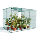 VEVOR augu aizsargbūris 2,9 x 1,94 x 1,94 m ar rāvējslēdzēja durvīm, vēja izturīgs paaugstinātas dobes pārsegs ar tomātu aizsargtīklu dārzam, terasei un zālienam