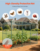 VEVOR augu aizsargbūris 2,9 x 1,94 x 1,94 m ar rāvējslēdzēja durvīm, vēja izturīgs paaugstinātas dobes pārsegs ar tomātu aizsargtīklu dārzam, terasei un zālienam