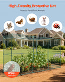 VEVOR augu aizsargbūris 3,56 x 1,2 x 1,94 m ar rāvējslēdzēja durvīm, vēja izturīgs paaugstinātas dobes pārsegs ar tomātu aizsargtīklu dārzam, terasei un zālienam