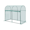 VEVOR augu aizsargbūris 1,8 x 0,91 x 1,5 m ar rāvējslēdzēja durvīm, vēja izturīgs paaugstinātas dobes pārsegs ar rāmi un aizsargtīklu dārzam, terasei un zālienam