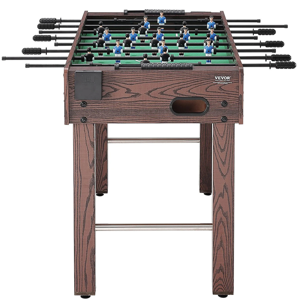 VEVOR Foosball Table 122 cm with 2 Balls and 2 Cup Holders