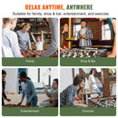 VEVOR galda futbola galds 122 cm, pilna izmēra iekštelpu modelis mājai un spēļu telpai, komplektā 2 bumbiņas un 2 dzērienu turētāji