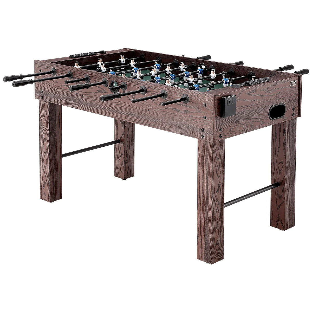 VEVOR Table Football Game 140 cm with 4 Balls and 2 Cup Holders