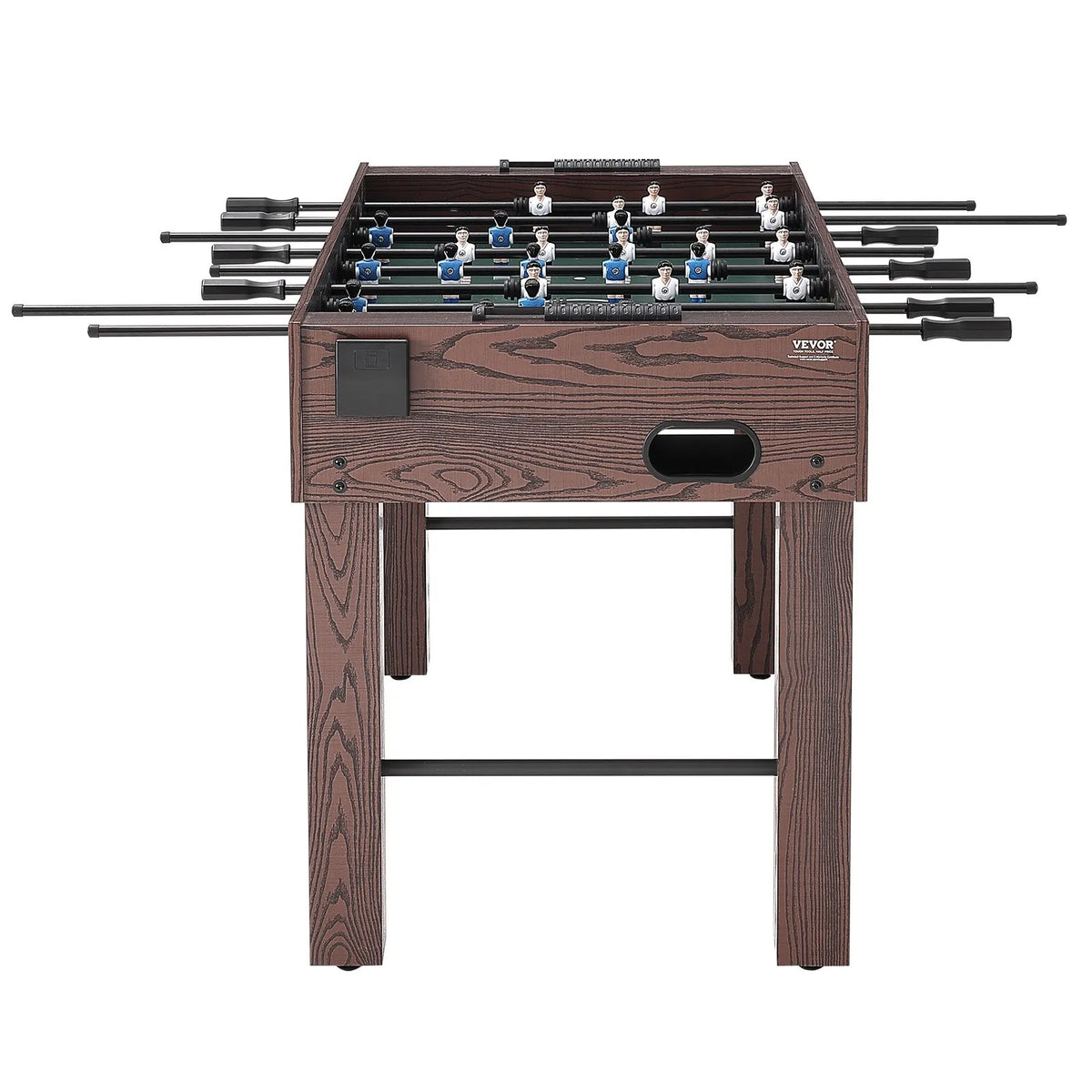 VEVOR Table Football Game 140 cm with 4 Balls and 2 Cup Holders