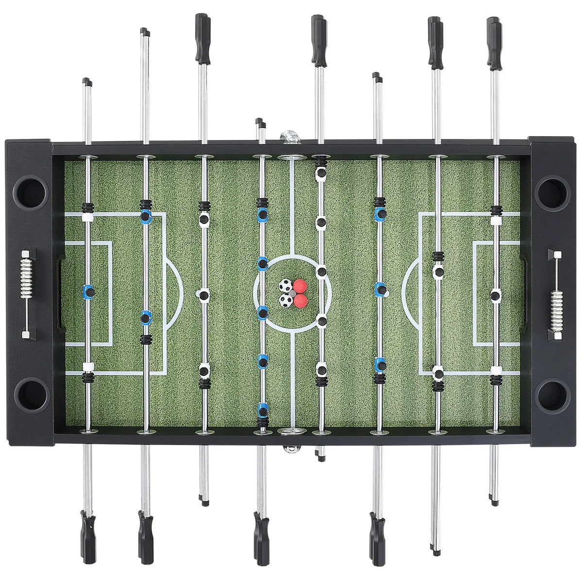 VEVOR galda futbola galds 140 cm ar 4 bumbiņām un 4 dzērienu turētājiem