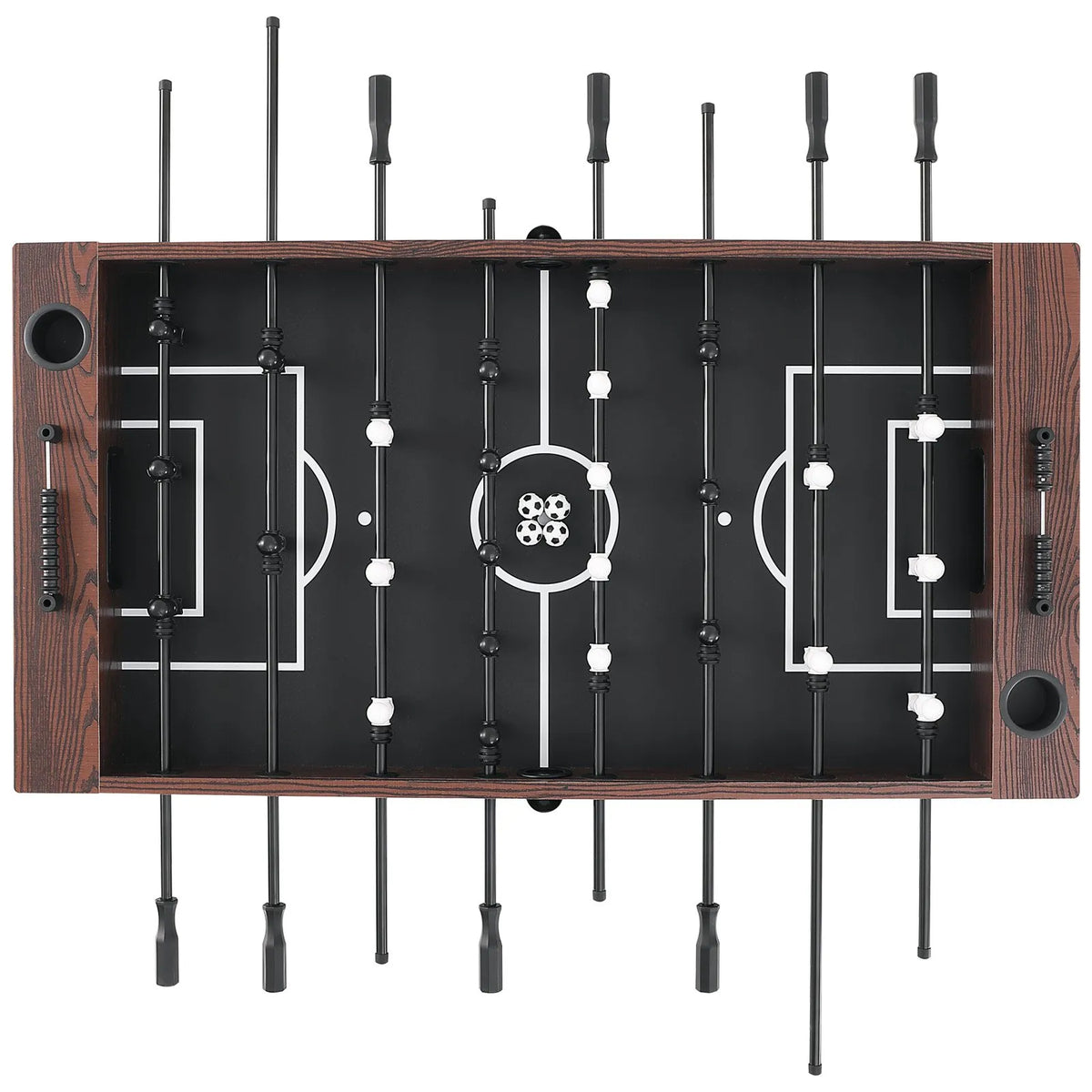 VEVOR Table Football Game 140 cm with 4 Balls and 2 Cup Holders, Game Room