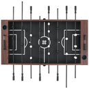 VEVOR galda futbola galds 140 cm, pilna izmēra iekštelpu modelis mājai un spēļu telpai, komplektā 4 bumbiņas un 2 dzērienu turētāji