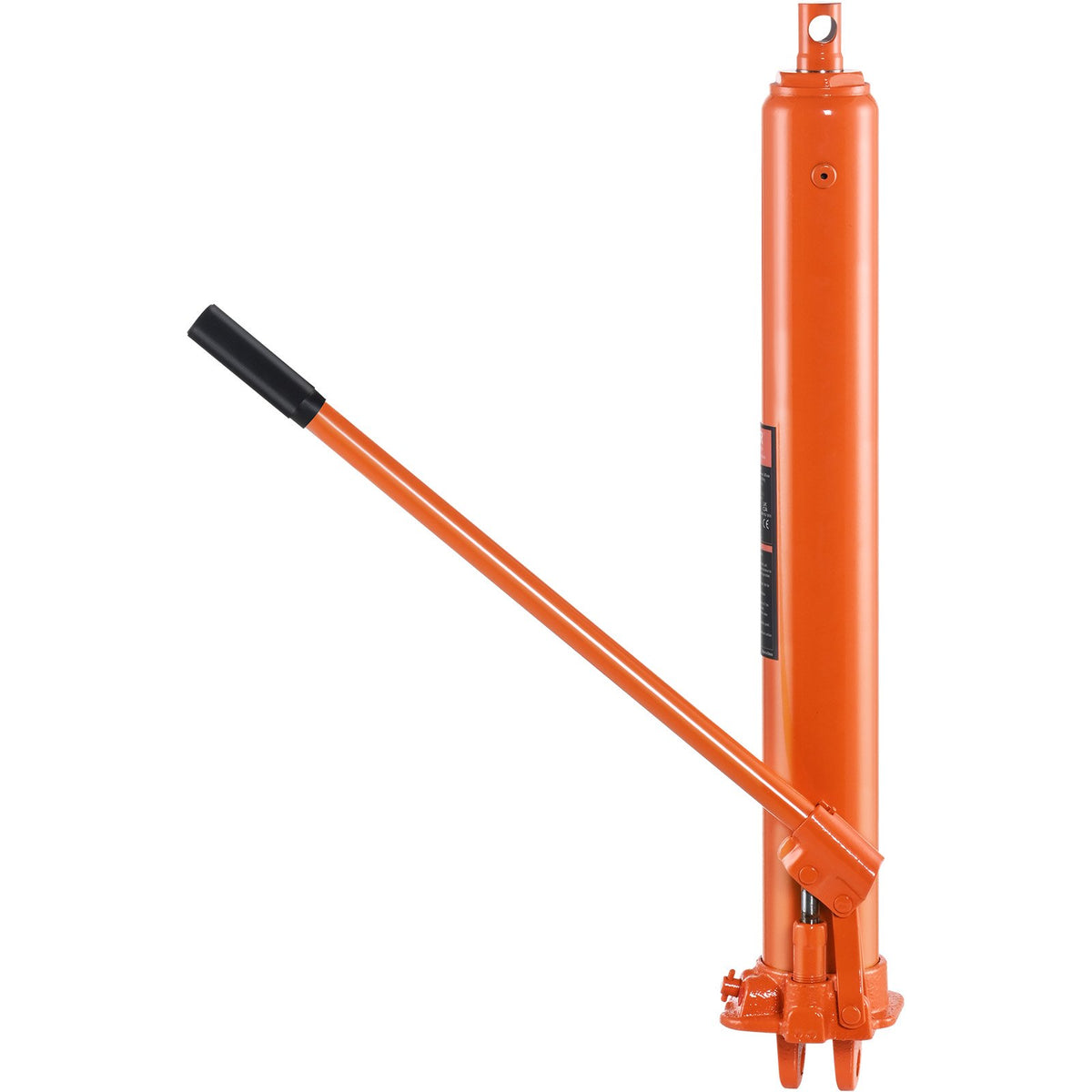 VEVOR Hydraulic Long Stroke Cylinder, 3 Tonne Engine Hoist with Single Acting Pump and Clevis Base, Hydraulic Cylinder for Engine Hoists and Workshop Cranes