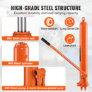 VEVOR hidrauliskais garais virzuļcilindrs, 3 tonnu dzinēja pacēlājs ar vienvirzuļa sūkni un kleveša pamatni, hidrauliskais cilindrs dzinēja pacēlājiem un darbnīcas celtņiem.