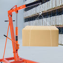 VEVOR hidrauliskais garais virzuļcilindrs, 3 tonnu dzinēja pacēlājs ar vienvirzuļa sūkni un kleveša pamatni, hidrauliskais cilindrs dzinēja pacēlājiem un darbnīcas celtņiem.