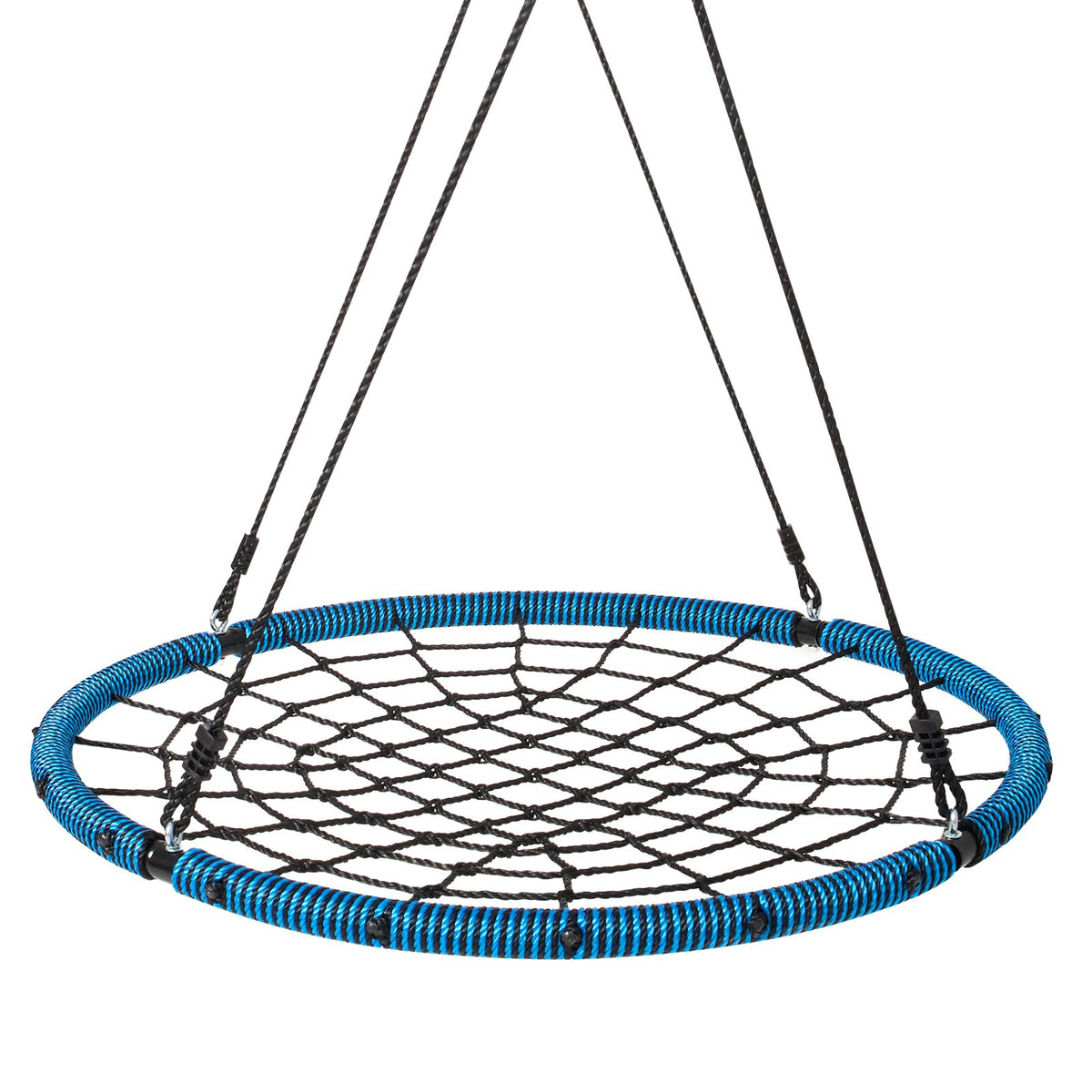 VEVOR apaļās zirnekļtīkla šūpoles bērniem, 102 cm, līdz 340 kg