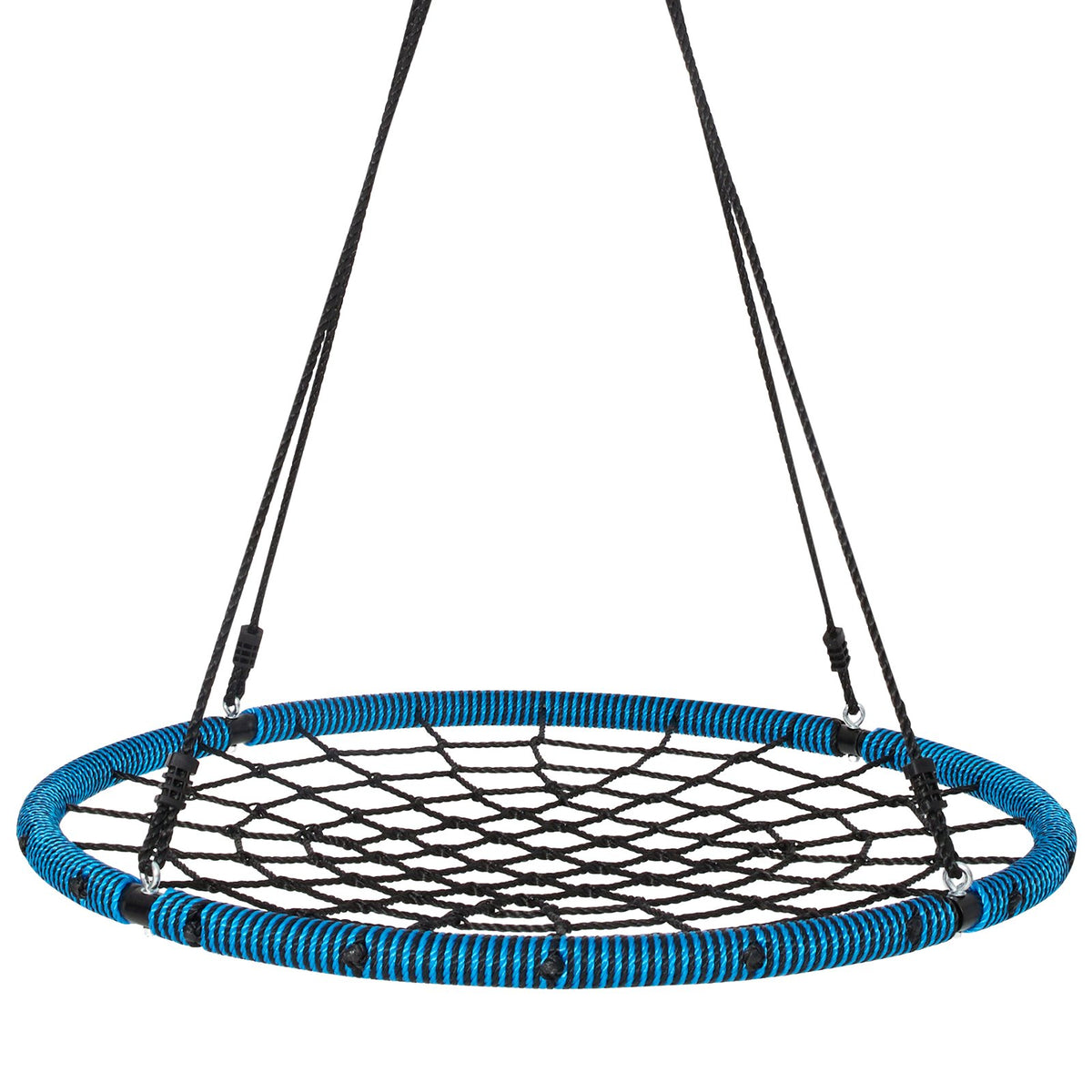 VEVOR apaļās zirnekļtīkla šūpoles bērniem, 102 cm, līdz 340 kg