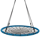 VEVOR zirnekļtīkla tipa apaļās šūpoles bērniem 102 cm, celtspēja 340 kg