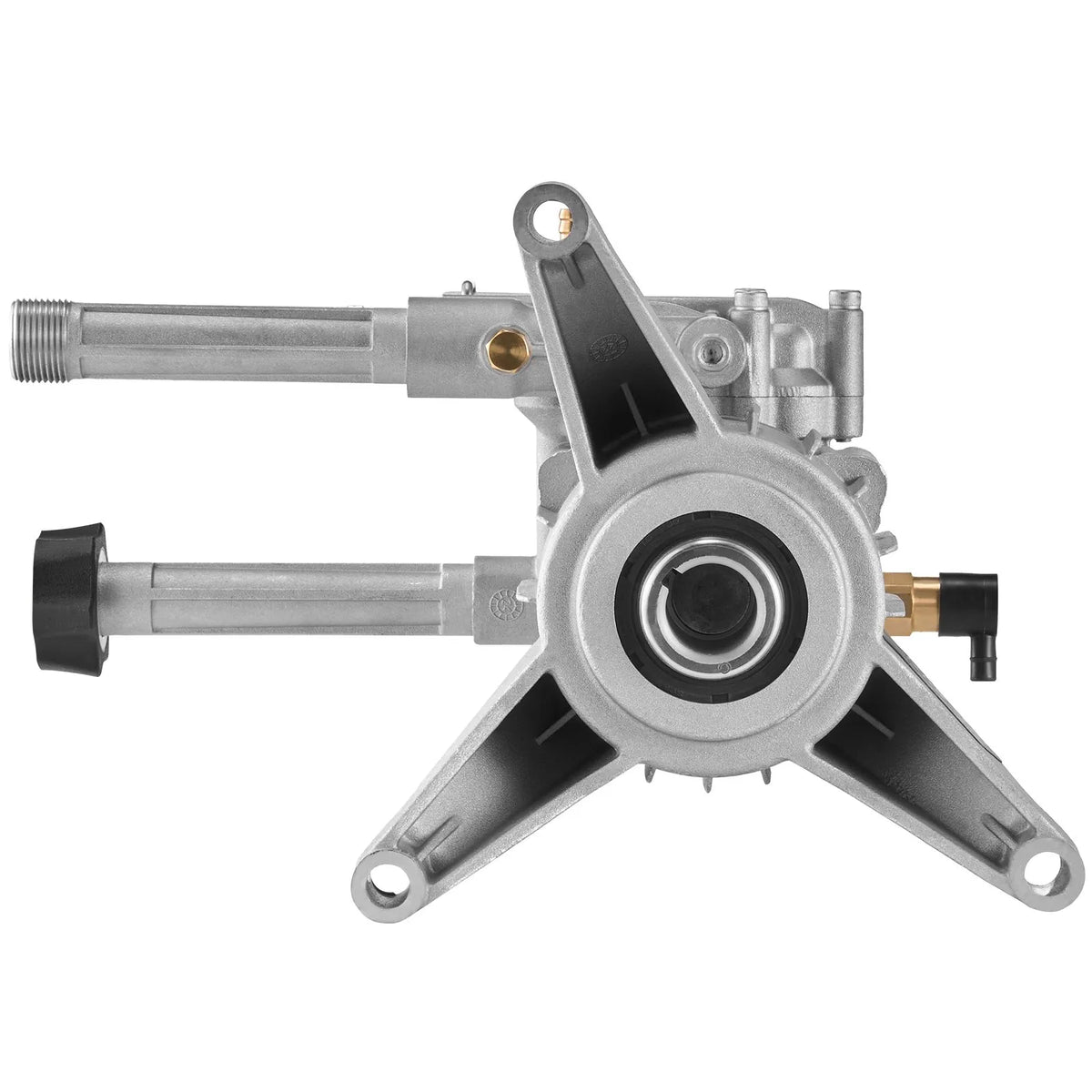VEVOR High-Pressure Washer Pump with Vertical 22 mm (7/8″) Shaft, Working Pressure up to 214 bar, Flow 9.5 l/min, Replacement Pump Kit with 5 Nozzles, Compatible with Briggs & Stratton, Generac, Devilbiss, Troy Bilt, Honda and Craftsman