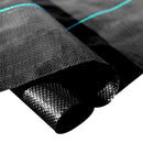 VEVOR nezāļu barjeras audums 200 x 9144 cm, 90,7 g/m² izturīgs austs nezāļu kontroles audums, augstas caurlaidības ģeotekstils puķu dobēm un zemklājumam, polietilēna augsnes segums - ZEMLETES.LV