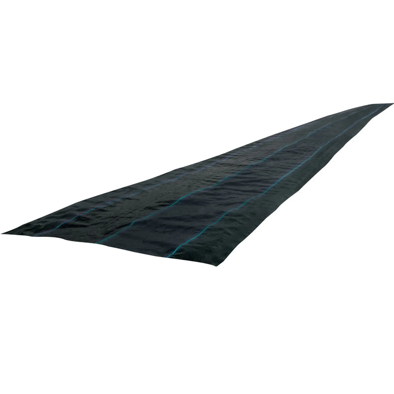 VEVOR nezāļu barjeras audums 200 x 9144 cm, 90,7 g/m² izturīgs austs nezāļu kontroles audums, augstas caurlaidības ģeotekstils puķu dobēm un zemklājumam, polietilēna augsnes segums - ZEMLETES.LV