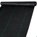 VEVOR 1,83 × 91,44 m Premium klases PP austs nezāļu barjeras ainavu zemes segums, 68 g/m² - ZEMLETES.LV