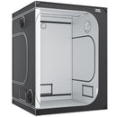 VEVOR 152,4 cm x 152,4 cm Audzēšanas Telts, 152,4 cm x 152,4 cm x 203,2 cm, Augsta Atstarojuma 2000D Mylar Hidroponiskā Audzēšanas Telts ar Novērošanas Logu, Rīku Maisu un Grīdas Paliktni Iekštelpu Augu Audzēšanai