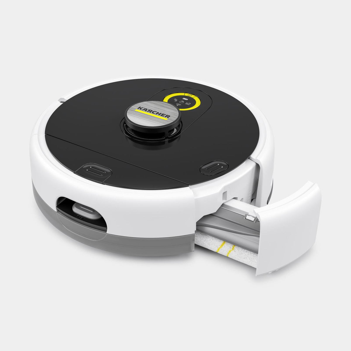 Kärcher RCF 3 1.269-660.0, robotizēts grīdas mazgātājs, LiDAR navigācija, FC rullīšu tehnoloģija, 5200 mAh, līdz 120 min darbība, 430 ml tīrā ūdens tvertne, automātiska paklāju atpazīšana