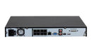 Dahua NVR4208-8P-EI, 8 kanālu WizSense tīkla videoreģistrators ar 8 PoE portiem, līdz 16 MP IP kamerām, 2 × SATA līdz 20 TB, 256 Mb/s, SMD Plus, sejas atpazīšana, perimetra aizsardzība, HDMI 4K
