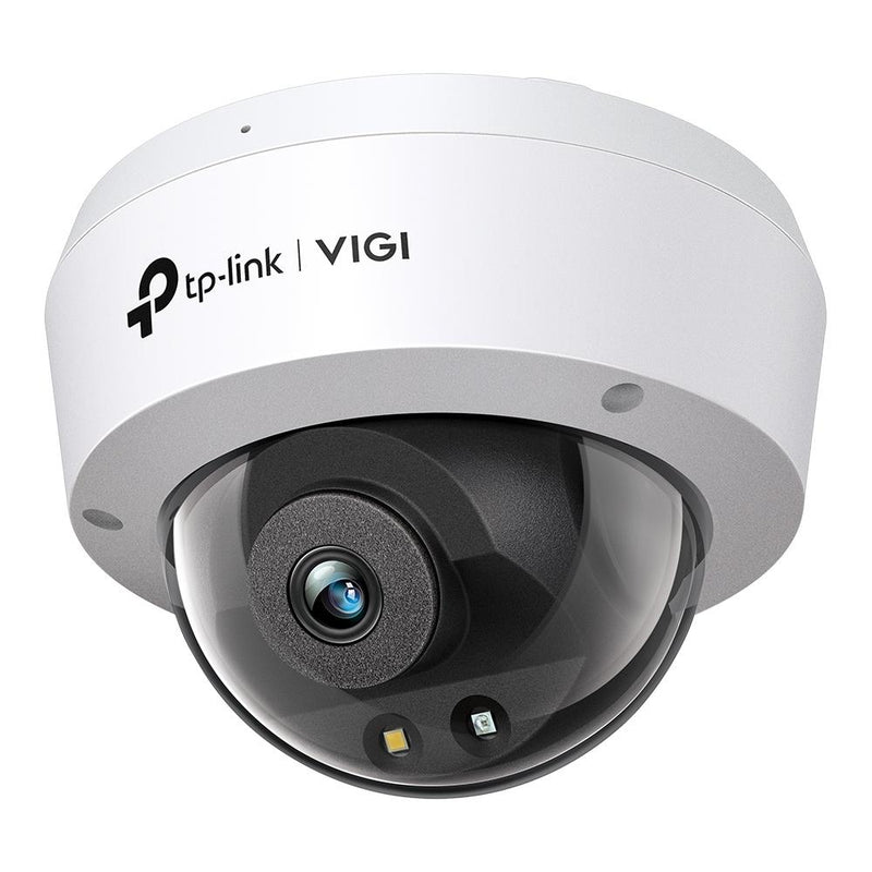 TP-Link VIGI 5MP Full-Color dome IP kamera, 2,8mm, IR/LED 30m, AI cilvēku un auto noteikšana, WDR, mikrofons, microSD, PoE, IP67, IK10