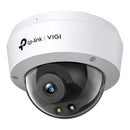 TP-Link VIGI 5MP Full-Color dome IP kamera, 2,8mm, IR/LED 30m, AI cilvēku un auto noteikšana, WDR, mikrofons, microSD, PoE, IP67, IK10