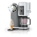 Ninja CREAMi Swirl NC701EU, 800 W, 13-in-1 saldējuma un mīkstā saldējuma aparāts, 2 × 480 ml tvertnes, Soft Serve, Gelato, Sorbet, Frozen Yogurt, Milkshake un Mix-In