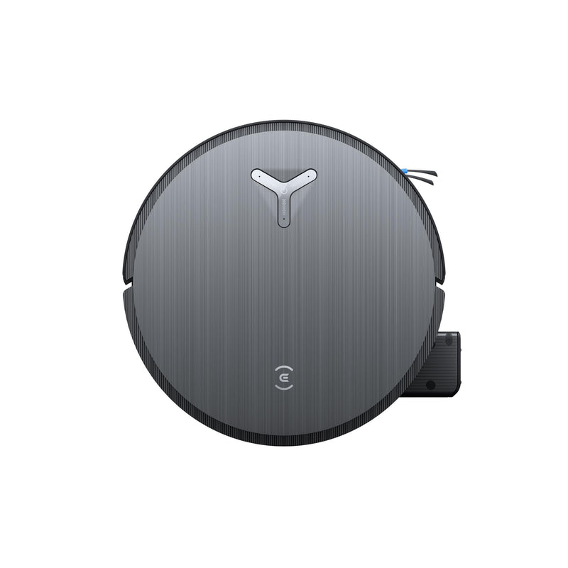 ECOVACS DEEBOT X11 PRO OMNI, melns robotizēts putekļsūcējs ar mitro un sauso uzkopšanu, 19 500 Pa, OZMO ROLLER 2.0, dToF LiDAR, AIVI 3D, 6400 mAh un automātisku mopu mazgāšanu