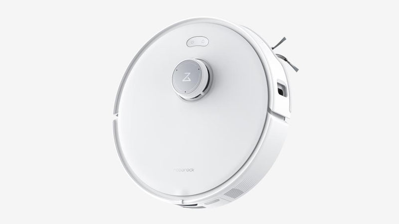 Roborock Qrevo Edge robotizētais putekļsūcējs, 18 500 Pa, sausā un mitrā uzkopšana, LiDAR navigācija, FlexiArm, DuoDivide Anti-Tangle, automātiskā dokstacija, 6400 mAh, balts