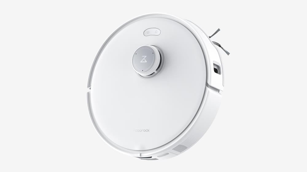 Роботизированный пылесос Roborock Qrevo Edge, 18 500 Па, сухая и влажная уборка, навигация по LiDAR, FlexiArm, система DuoDivide Anti-Tangle, автоматическая док-станция, 6400 мА·ч, белый