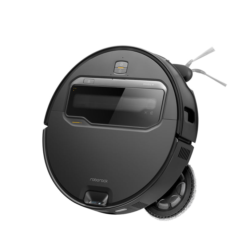Roborock Saros Z70 SZ7052-00, melns, robotizēts putekļsūcējs ar OmniGrip robotizēto roku, 22 000 Pa, D-ToF LiDAR, 6400 mAh, mitro un sauso uzkopšanu, 10-in-1 dokstaciju