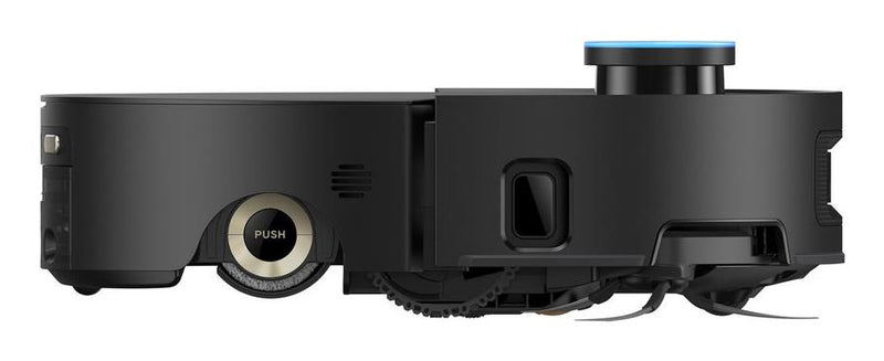 Dreame Aqua10 Ultra Roller Complete robotizētais putekļsūcējs ar sauso un mitro uzkopšanu, 30 000 Pa, AquaRoll™ rullītis, 100 °C mopu mazgāšana, LiDAR navigācija, AI šķēršļu atpazīšana, 6400 mAh, automātiskā dokstacija, melns