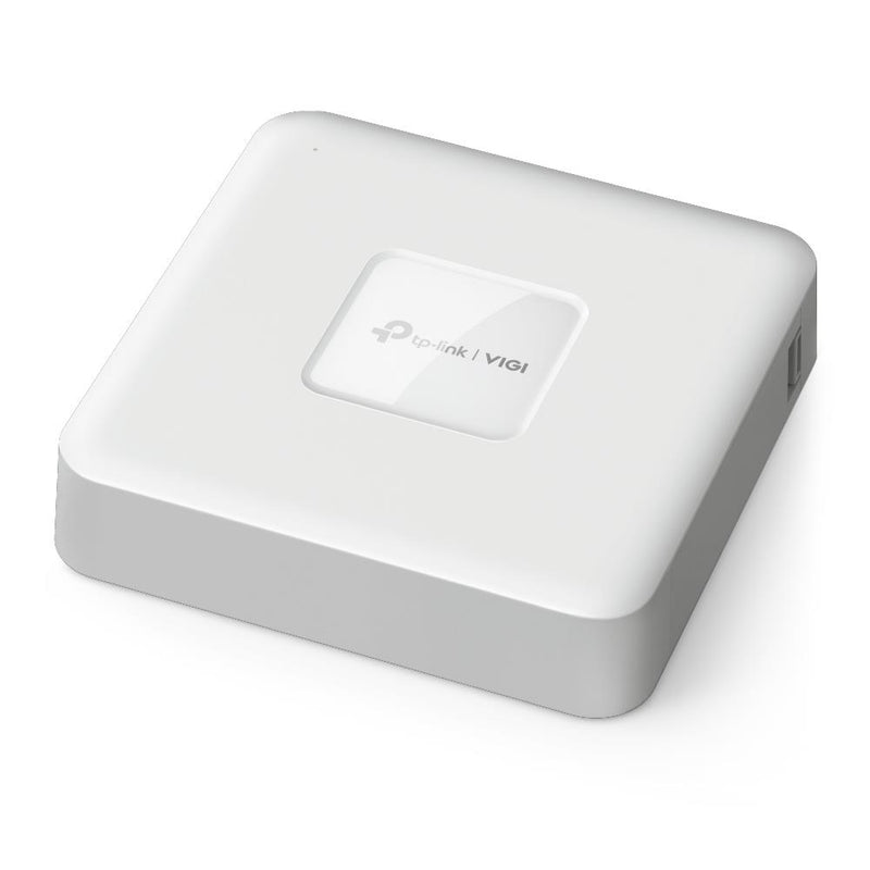 TP-Link VIGI NVR1104H-4P tīkla videoreģistrators, 4 kanāli, 4× PoE+, 53 W, līdz 8 MP, 4K HDMI
