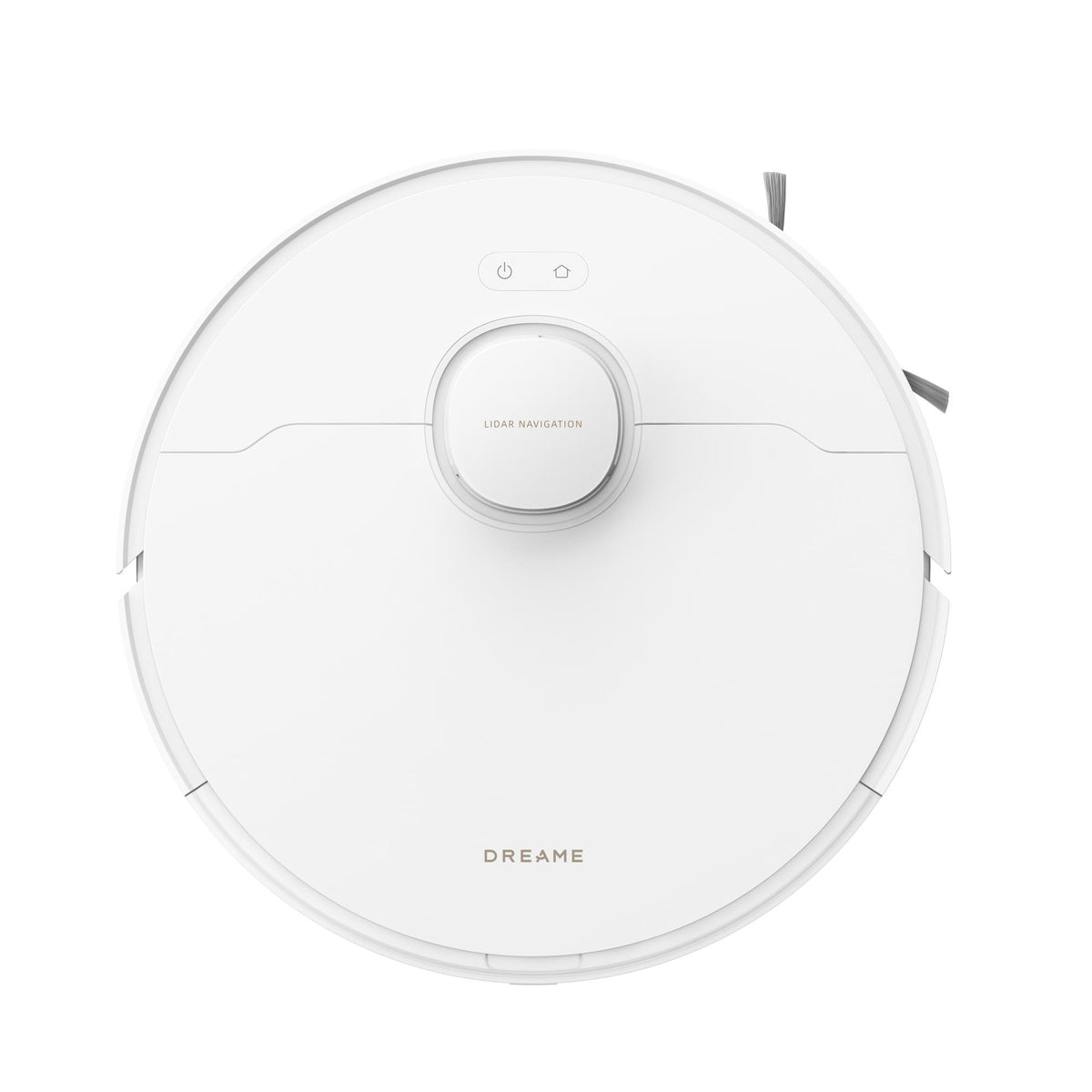 Dreame D20 Pro robotizētais putekļsūcējs, 13 000 Pa, sausā un mitrā uzkopšana, D-ToF LiDAR, SideReach izvelkamā birste, HyperStream DuoBrush, 5200 mAh, 0,7 l, balts, RLD43SA